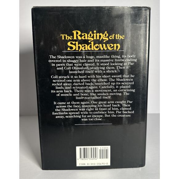 The Scions of Shannara Terry Brooks 1990 Hardcover, Dust Jacket 1st Edition - Picture 2 of 10